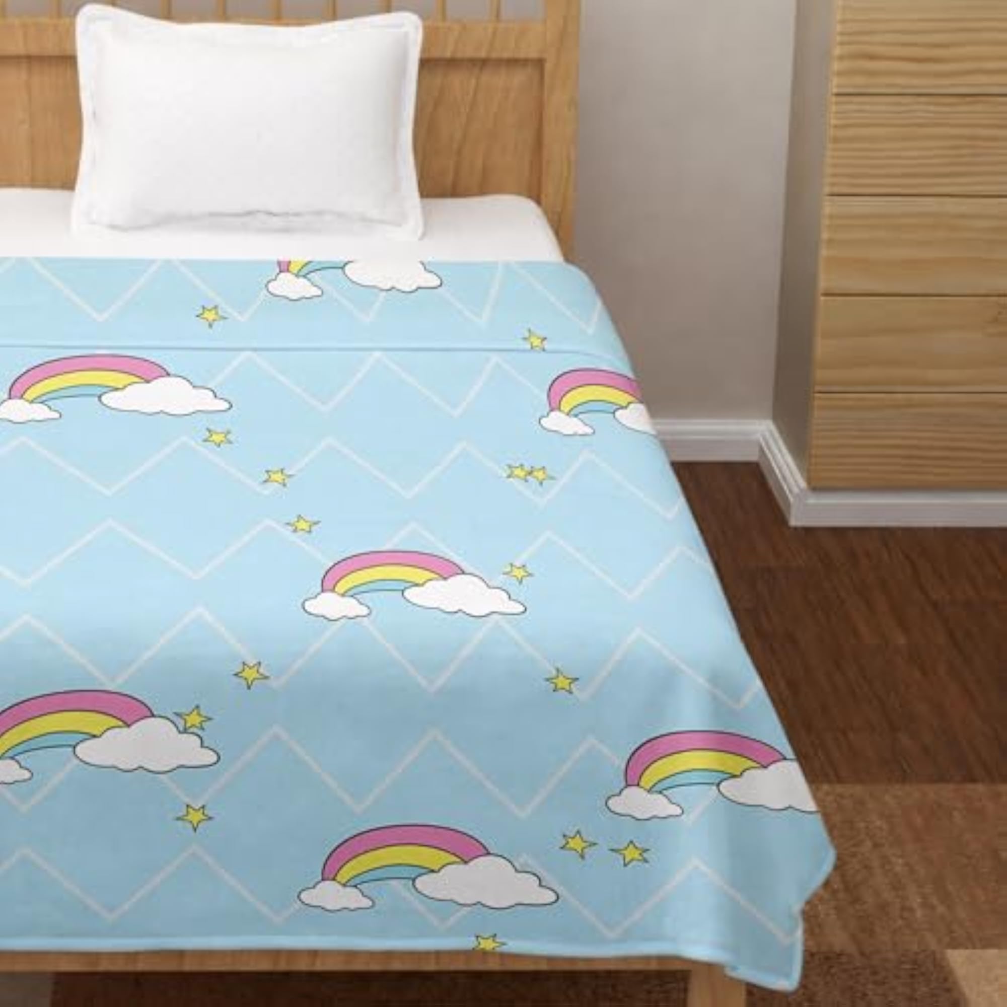 Cotton Kids Dohar Double Bed Reversible AC Blanket
